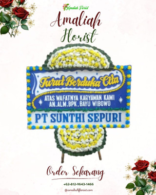 Papan Bunga Duka di Rasau Jaya