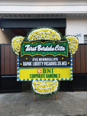 Papan Bunga Duka di Rasau Jaya