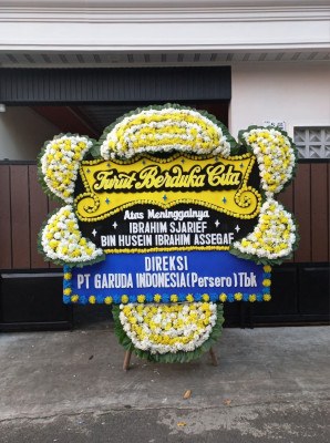 Papan Bunga Duka di Rasau Jaya