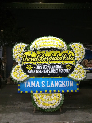 Papan Bunga Duka di Rasau Jaya