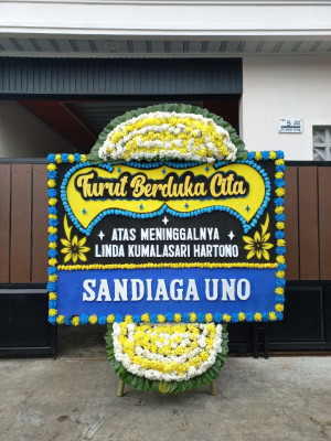 Papan Bunga Duka di Rasau Jaya