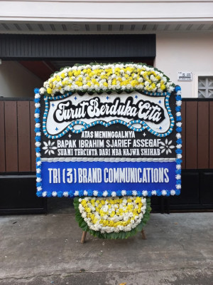 Papan Bunga Duka di Rasau Jaya